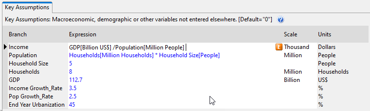 Setting income calculation in current accounts